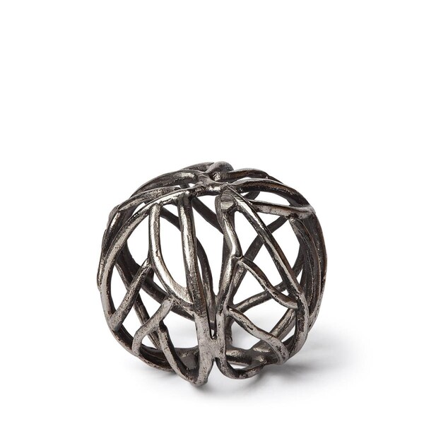 Palacedesigns 5 x 5 x 5 in. Petite Silver Metal Tree Branch Sculpture - PA3093704