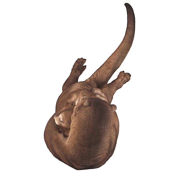 Design Toscano Embracing Love Mother and Child Otter Statue - JQ8349
