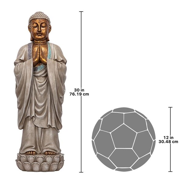 Design Toscano The Bodh Gaya Buddha Asian Statue - NG33692