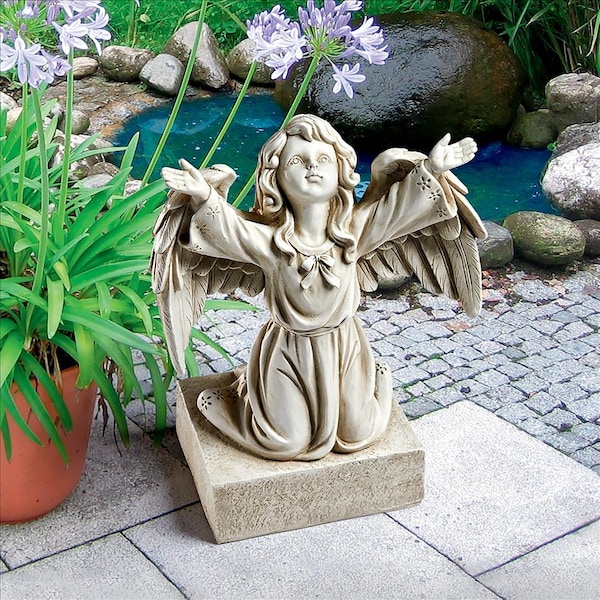 Design Toscano Look to the Heavens Memorial Garden Angel Statue - LY713002