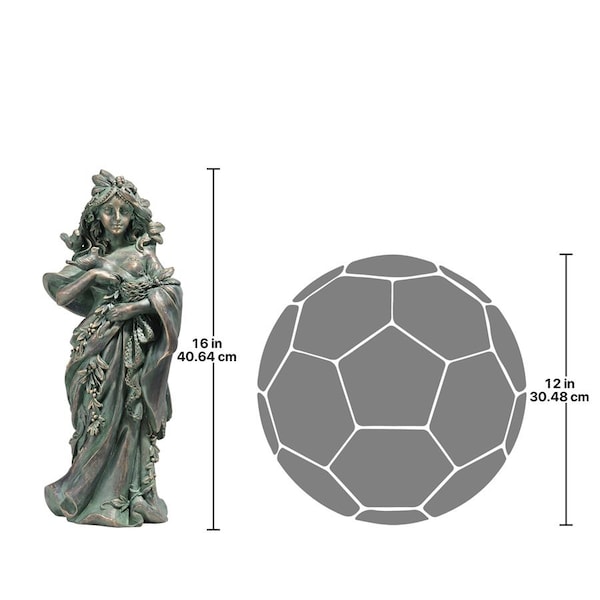 Design Toscano Mother Nature: Maiden of the Forest Statue - NG31497