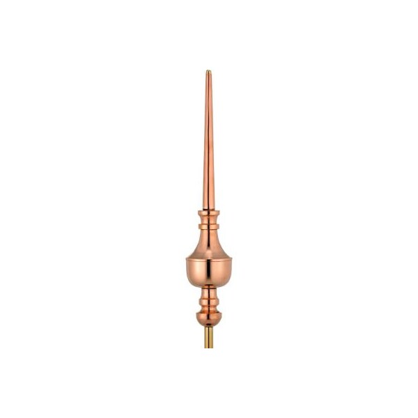 Good Directions Good Directions 27" Victoria Polished Copper Finial - 742