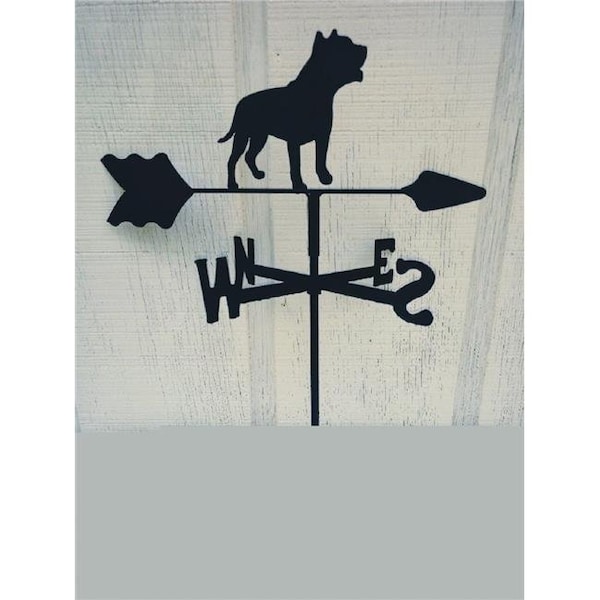 The Lazy Scroll The Lazy Scroll pitroof Pitbull Roof Mount Weathervane - PITROOF