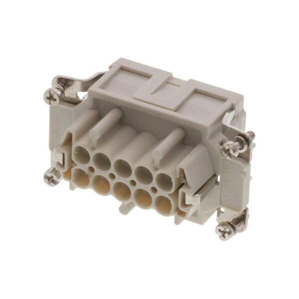 Inserto de terminal de resorte Molex Gwconnect, hembra, 10 polos, 16A, contacto plateado de plata (Ag), tamaño 10B - 7310.5852.0