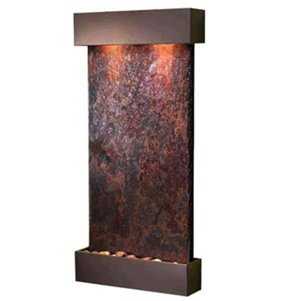 Adagio Adagio WCS3504 Whispering Creek - Rajah Natural Slate Wall Fountain - WCS3504
