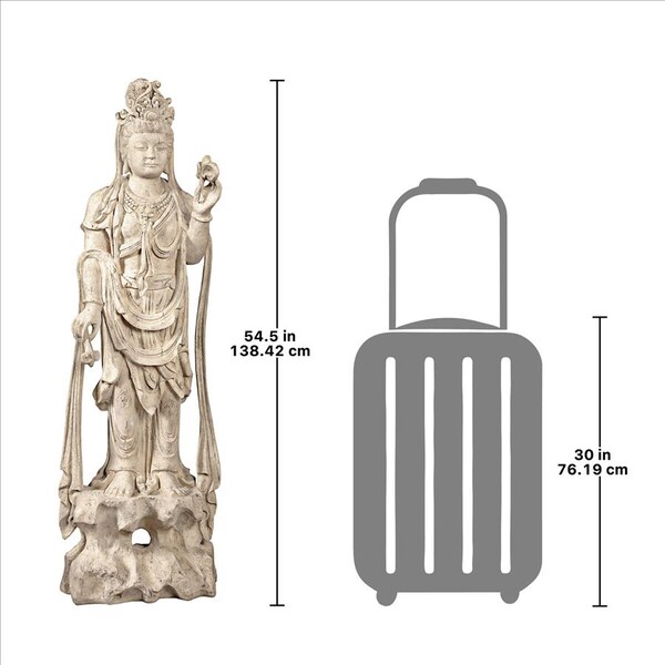 Design Toscano The Asian Goddess Guan-Yin Garden Statue - NE210138