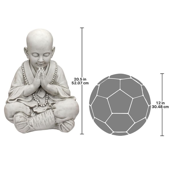 Design Toscano Praying Baby Buddha Asian Garden Statue - KY47127