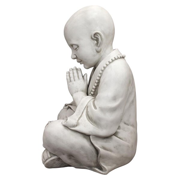 Design Toscano Praying Baby Buddha Asian Garden Statue - KY47127
