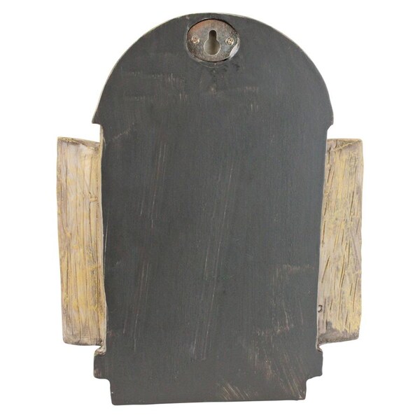 Design Toscano The Knothole Gnomes Garden Welcome Tree Sculpture: Window Gnome - QL4283
