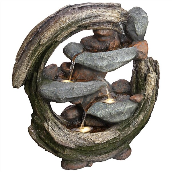 Design Toscano Mystic Ridge Cascading Waterfall Garden Fountain - DW197017