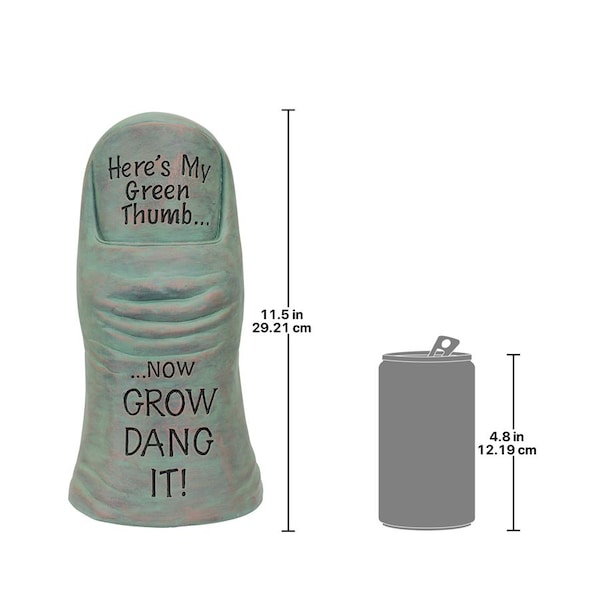 Design Toscano Horticulturist's Green Thumb Garden Statue - EU34828