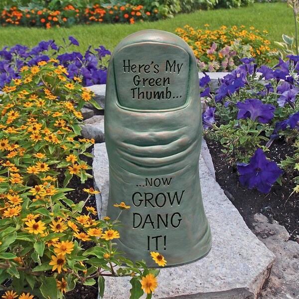 Design Toscano Horticulturist's Green Thumb Garden Statue - EU34828