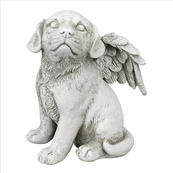 Design Toscano Loving Friend, Memorial Pet Dog Statue: Medium - LY7154052