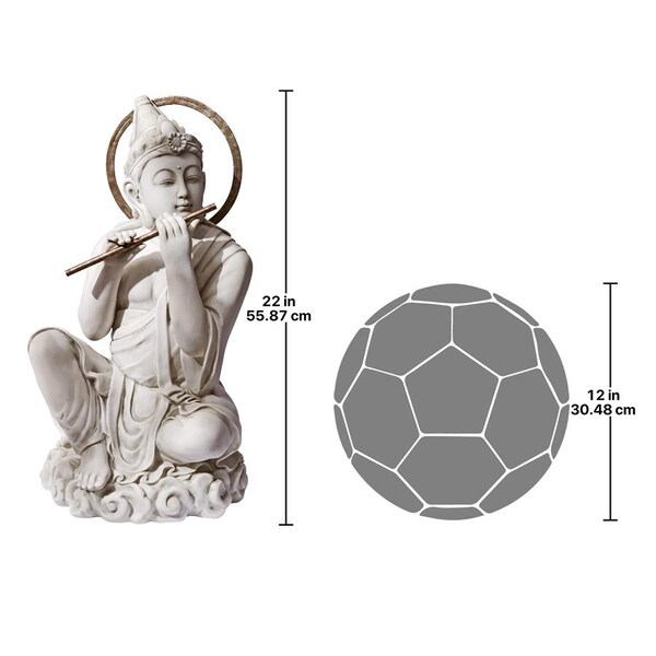 Design Toscano Byodo-In Temple Bodhisattva Garden Statue - KY47116