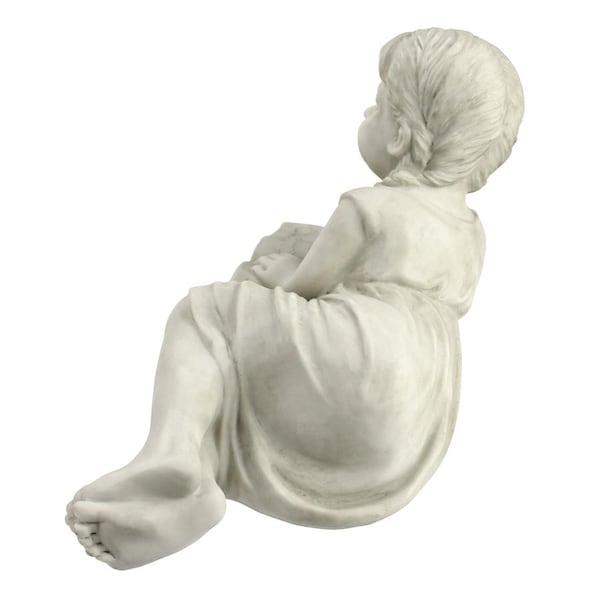 Design Toscano Reading Rebecca Garden Scholar Statue - SH38038813