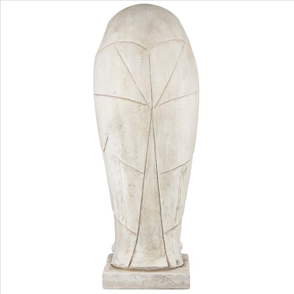 Design Toscano Polar Owl Sentinel Art Deco Cubist Bird Statue: Each - DS19080