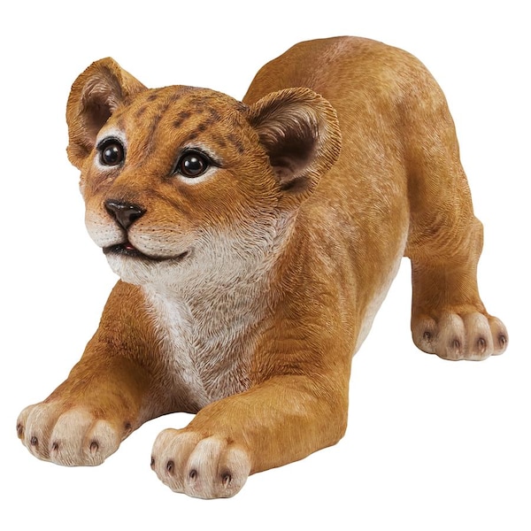 Design Toscano Lion Cubs of the Sahara Animal Statues: Tibesti - QM28733