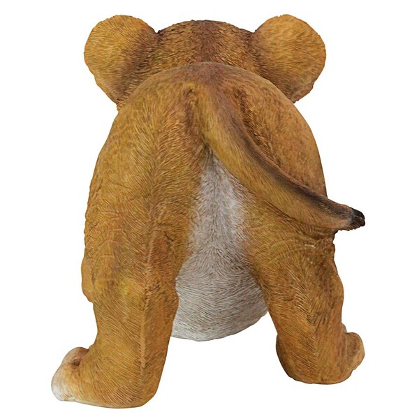 Design Toscano Lion Cubs of the Sahara Animal Statues: Tibesti - QM28733
