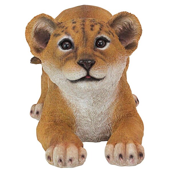 Design Toscano Lion Cubs of the Sahara Animal Statues: Tibesti - QM28733