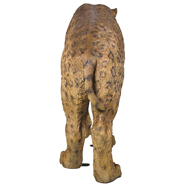 Design Toscano Prehistoric Predator Sabre-Toothed Cat Statue - NE180148