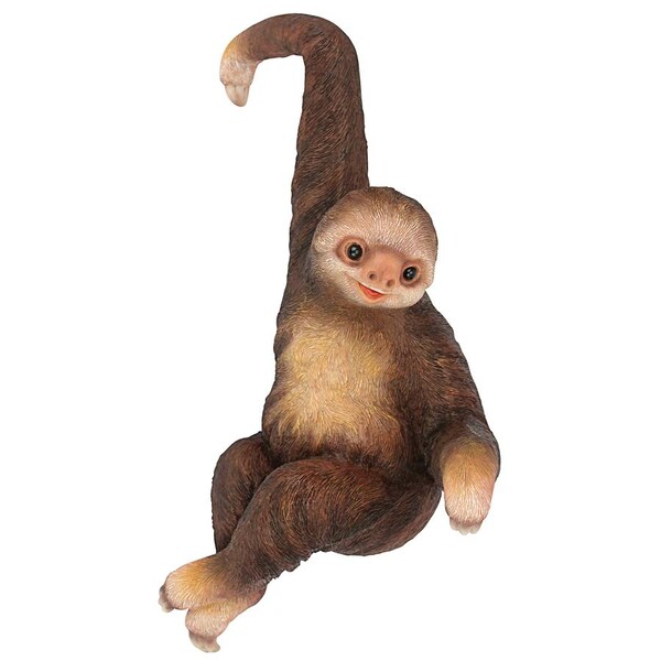 Design Toscano Sinbad the 3-Toed Sloth Hanging Statue - QM2986400