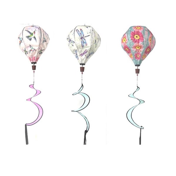 Meadowcreek Meadowcreek Assorted Polyester 55 in. H Balloon Spinner, PK24 - ZAC45B312
