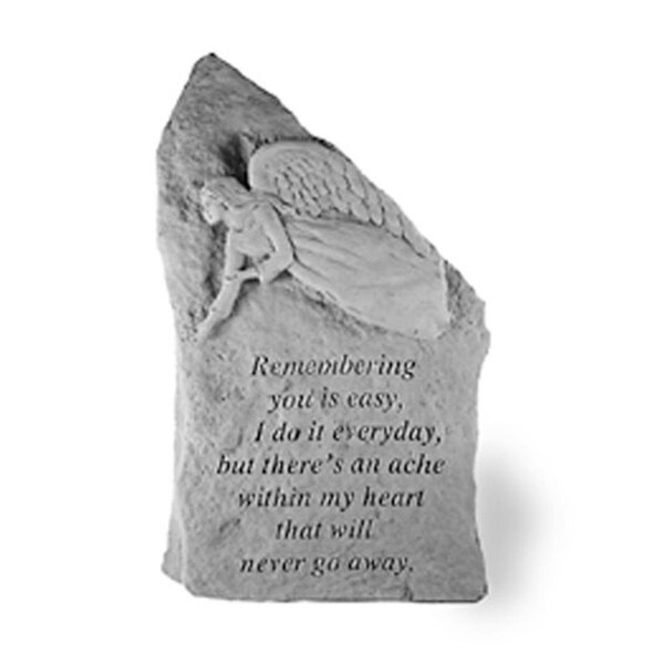 Kay Berry - Inc. Remembering You Is Easy - Angel Memorial - 14.75 Inches x 8.5 Inches - KA313375