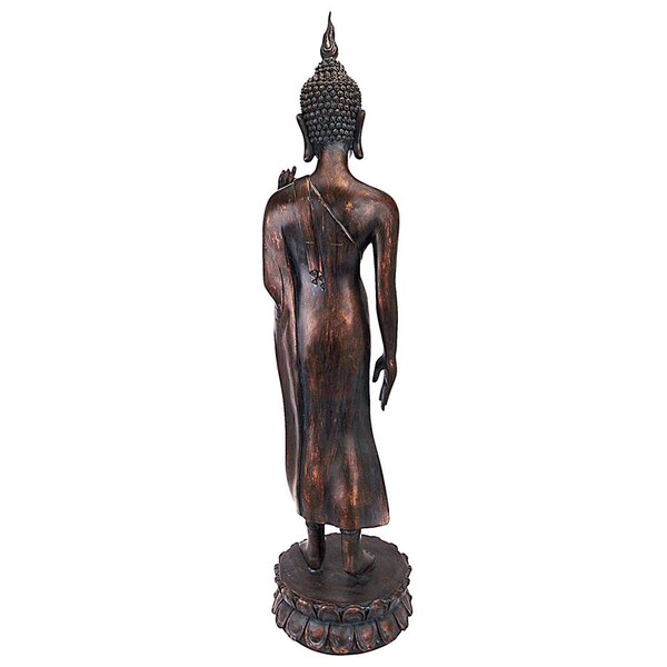 Design Toscano Free from Fear Standing Buddha Statue - JQ9633