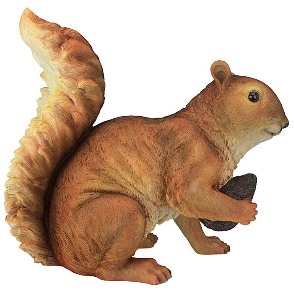 Design Toscano Wily and Wirral of the Forest Squirrel Statues - JQ10449