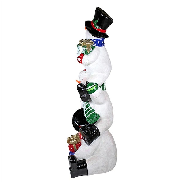 Design Toscano SnowBro's Illuminated Snowman Holiday Statue: Giant - DB383115
