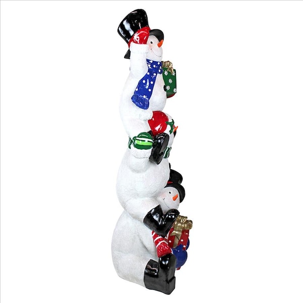 Design Toscano SnowBro's Illuminated Snowman Holiday Statue: Giant - DB383115
