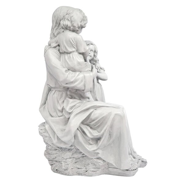 Design Toscano Jesus Loves the Little Children Garden Sculpture - DB32131