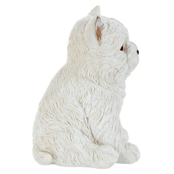 Design Toscano Westie Puppy Partner Collectible Dog Statue - JQ11207
