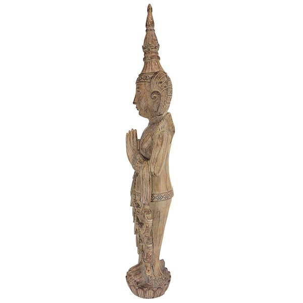 Design Toscano Standing Thai Teppanom Mythological Angel Statue - AL60293