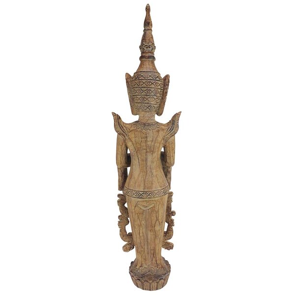 Design Toscano Standing Thai Teppanom Mythological Angel Statue - AL60293
