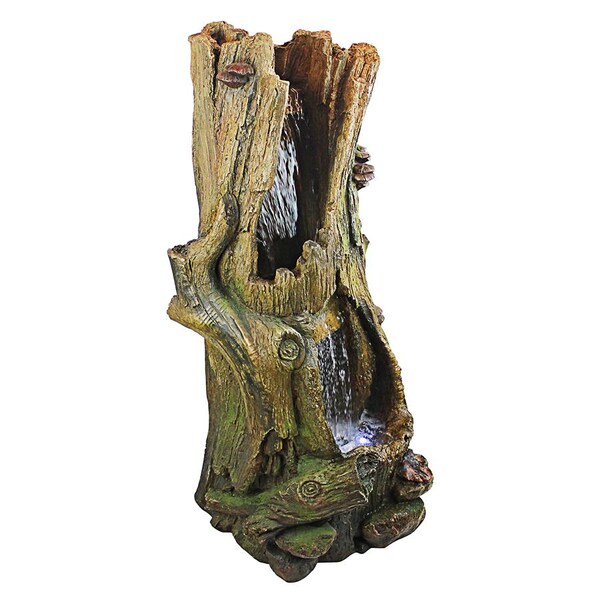 Design Toscano Hawksbill Gulch Cascading Illuminated Garden Fountain - QN1629