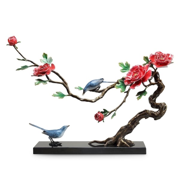 Spi Gallery Bluebirds of Happiness Sculpture - 80375