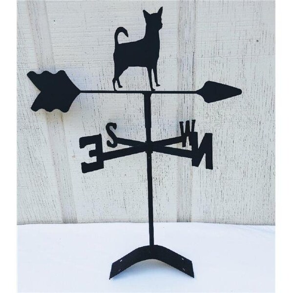 The Lazy Scroll The Lazy Scroll chiroof Chihuahua Roof Mount Weathervane - CHIROOF