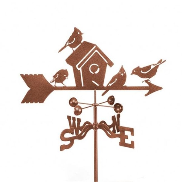 Ez Vane EZ Vane EZ1100-GR Birdhouse Weathervane with Garden Mount - EZ1100-GR