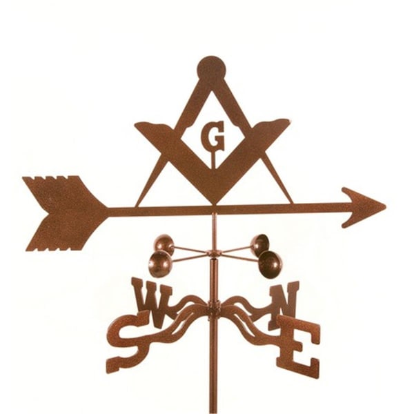 Ez Vane Masons Weathervane with Roof Mount - EZ1708-RF