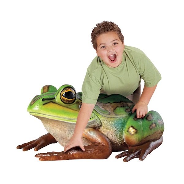 Design Toscano The Pine Barrens Giant Garden Tree Frog Statue - NE100017