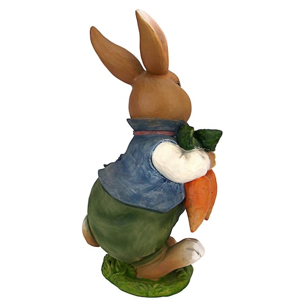 Design Toscano Bunny Hop Lane Mother and Father Rabbit Statues: Father - QM226181