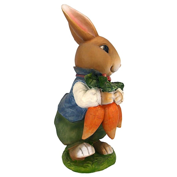 Design Toscano Bunny Hop Lane Mother and Father Rabbit Statues: Father - QM226181