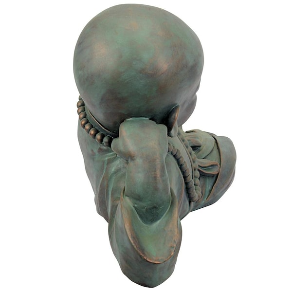 Design Toscano Resting Serene Baby Buddha Garden Statue - EU22736