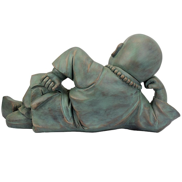 Design Toscano Resting Serene Baby Buddha Garden Statue - EU22736