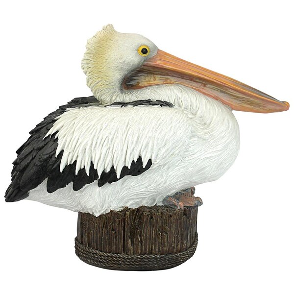 Design Toscano Dock of the Bay Pelican Statue - QM22398