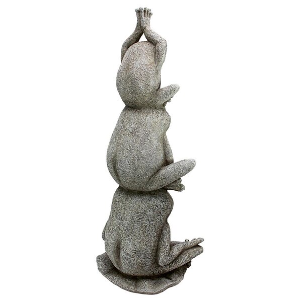Design Toscano Tower of Frog Power Garden Statue - HF308971