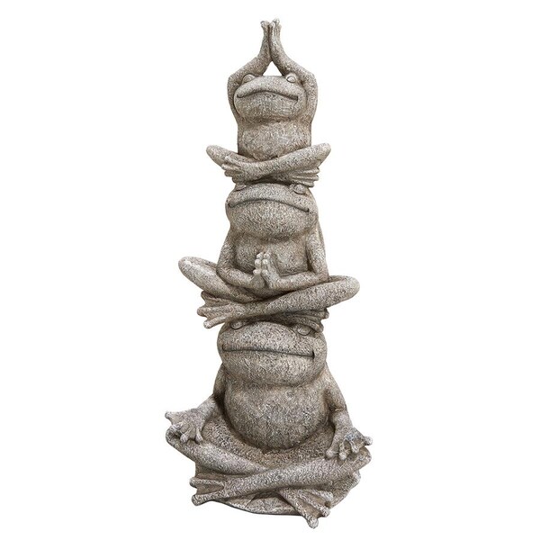 Design Toscano Tower of Frog Power Garden Statue - HF308971