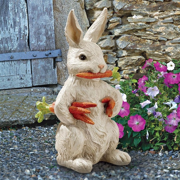 Design Toscano Carotene the Bunny Rabbit Garden Statue - EU1054
