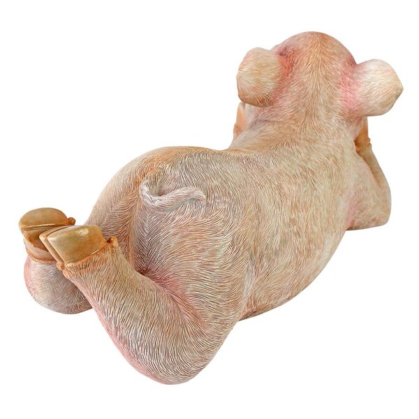 Design Toscano Vogue the Lounging Pig Statue - QM2764670